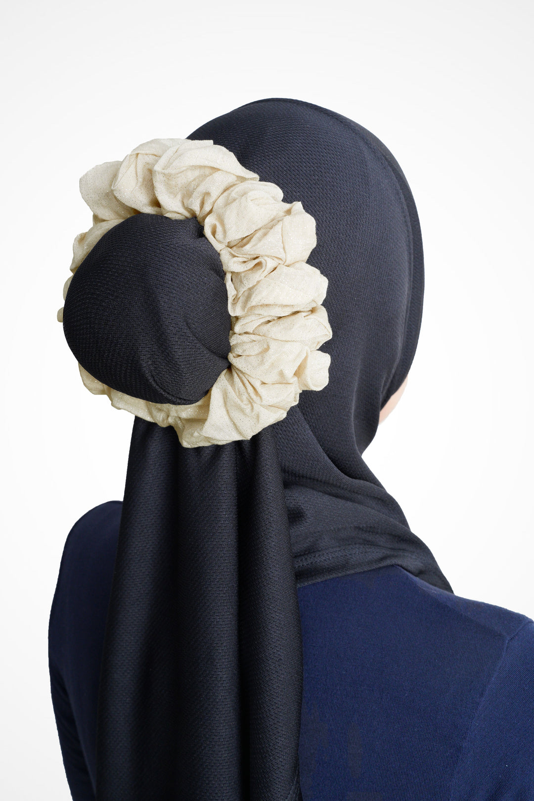 Sparkle Cotton Voile Scrunchies