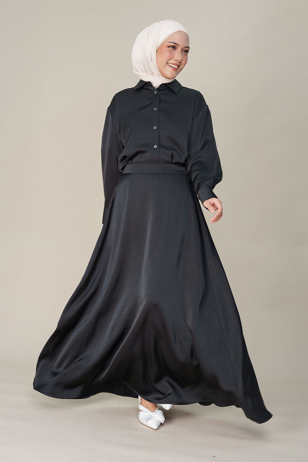 Eloise Maxi Skirt Black