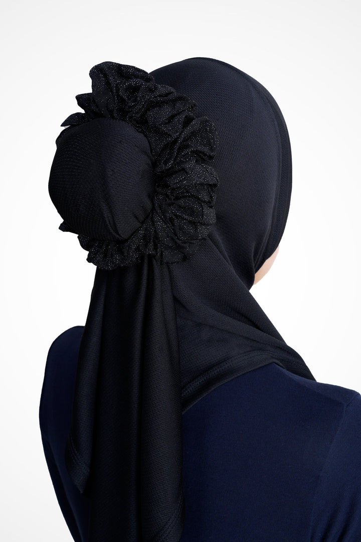 Sparkle Cotton Voile Scrunchies