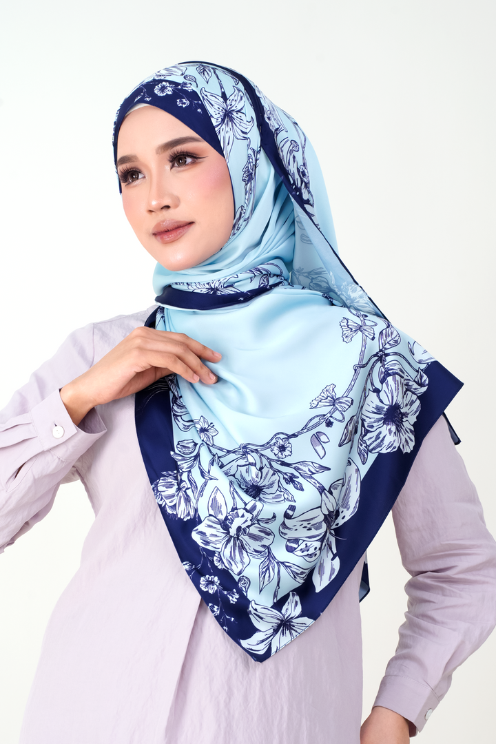 Safrine Satin Shawl