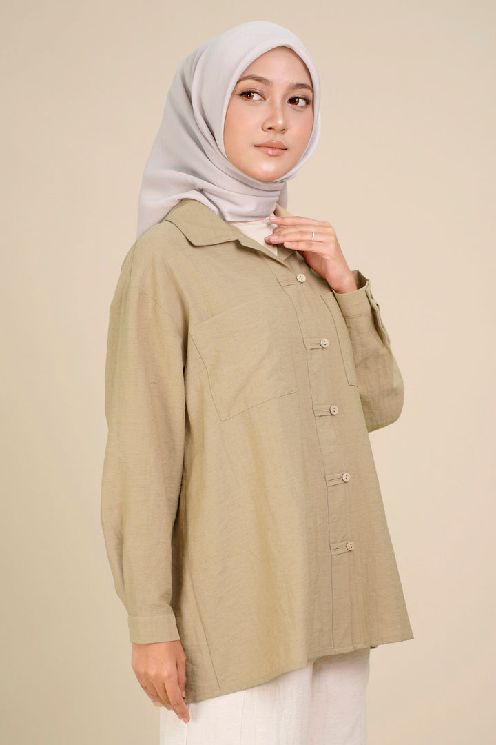 Boneta Blouse Khaki