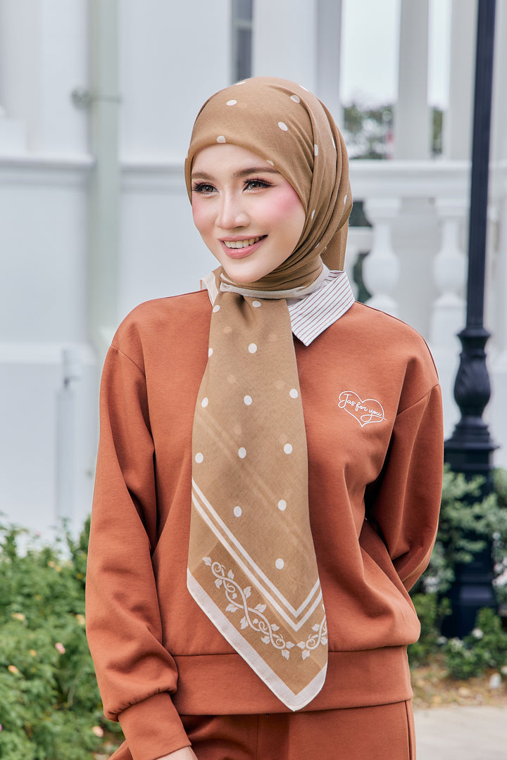 Hulda Square Cotton Voile