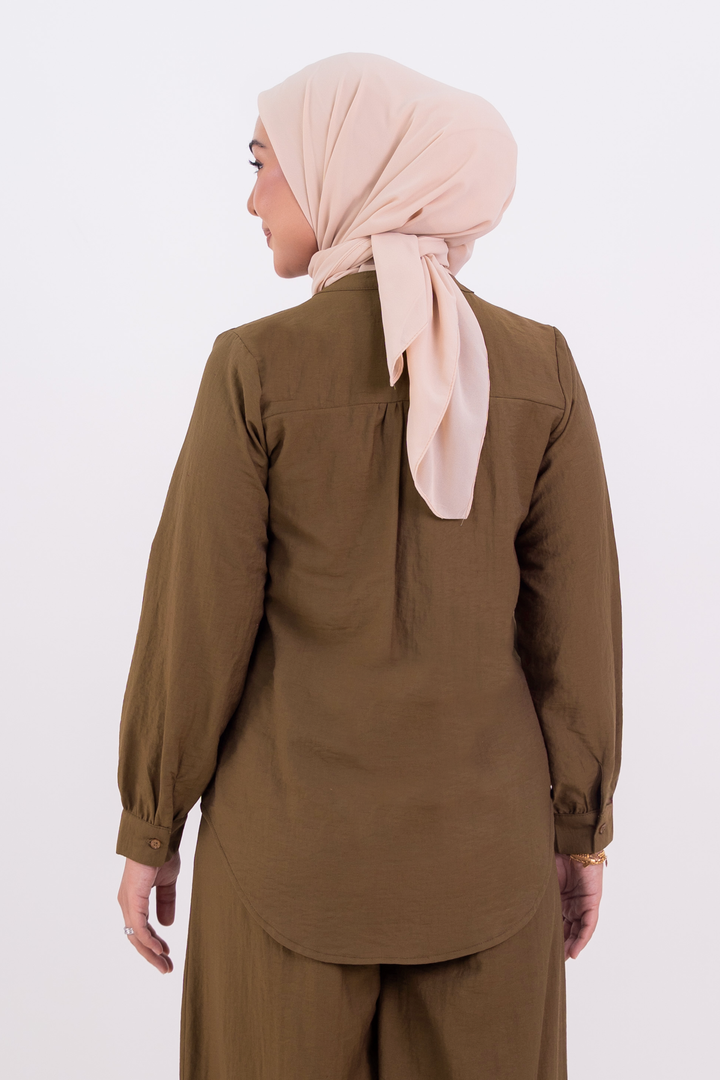 Sienna Blouse Brown