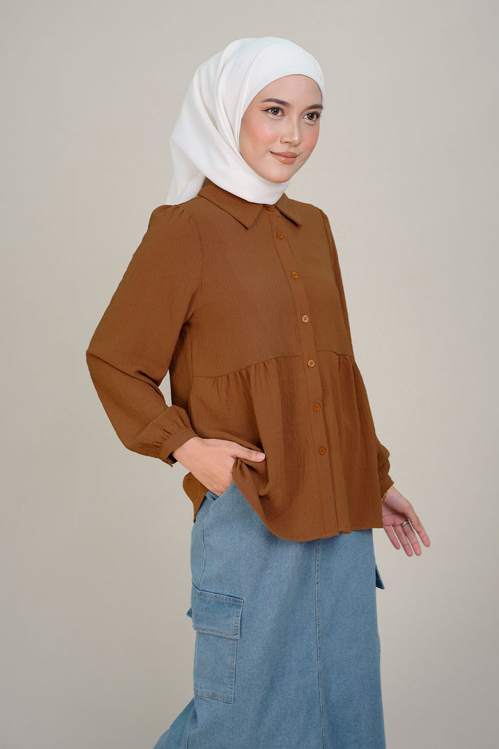 Ummu Blouse Brown