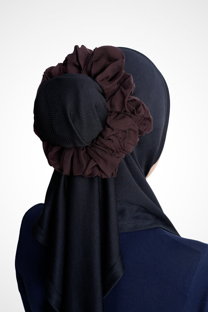 Plain Cotton Voile Scrunchies