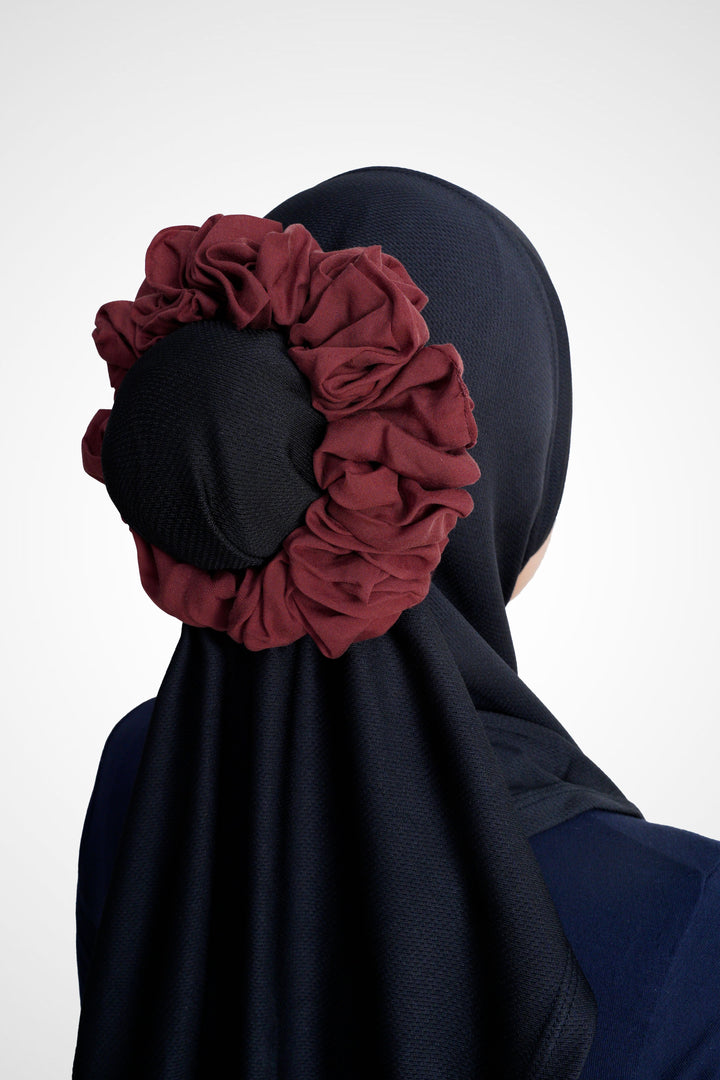 Plain Cotton Voile Scrunchies