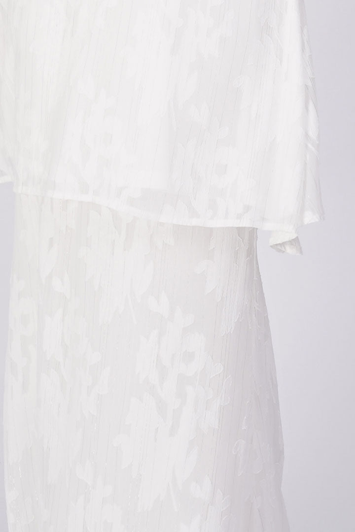 Cempaka Kids Kurung White