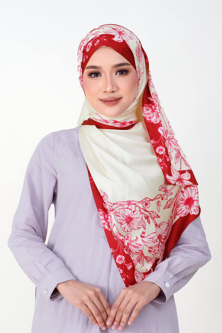 Safrine Satin Shawl
