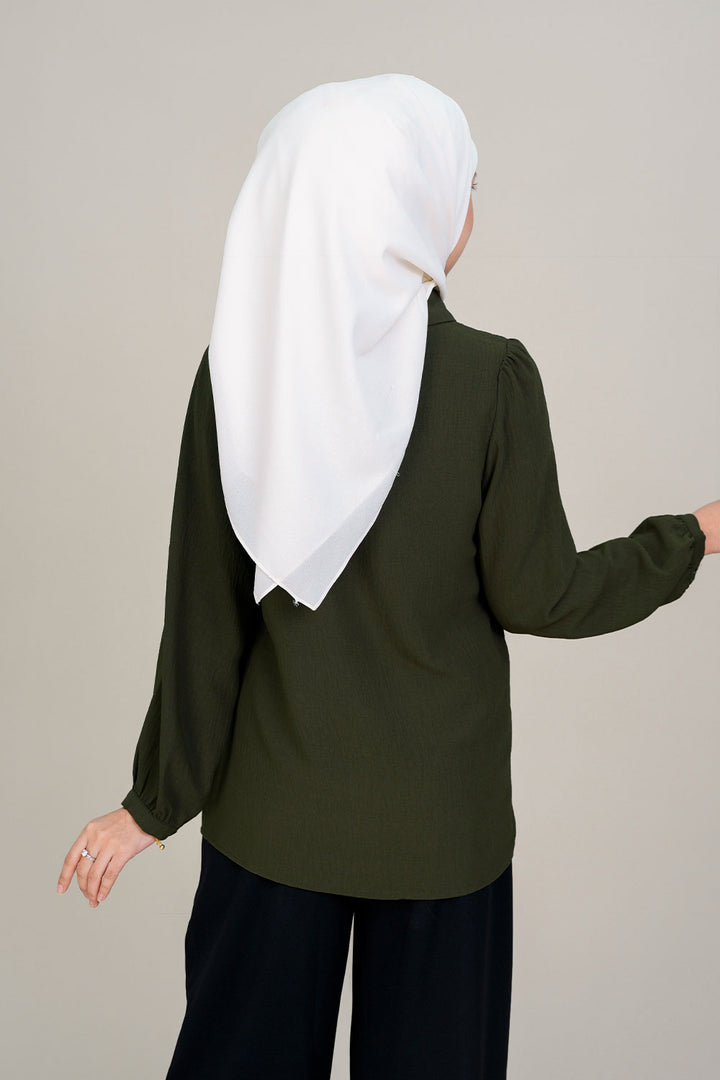 Ummu Blouse Army Green