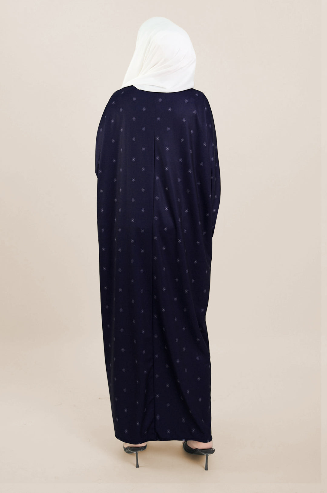Delisya Kaftan Navy