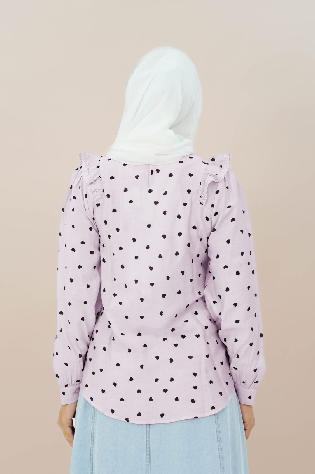 Donita Blouse Soft Lilac