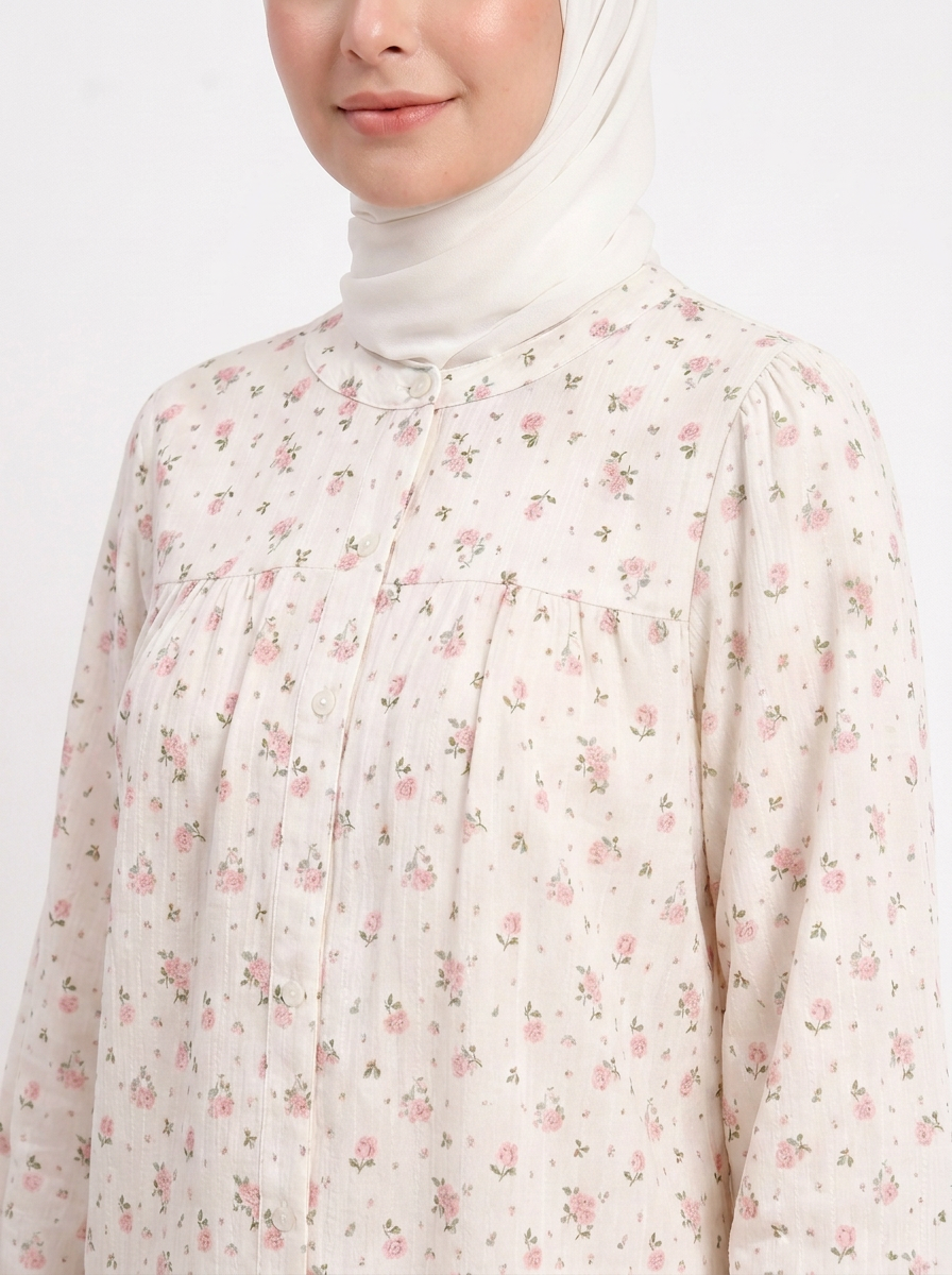 Eva Cotton Printed Blouse