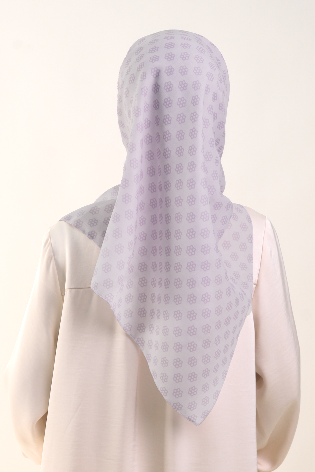 Emmy Square Cotton Voile Lilac