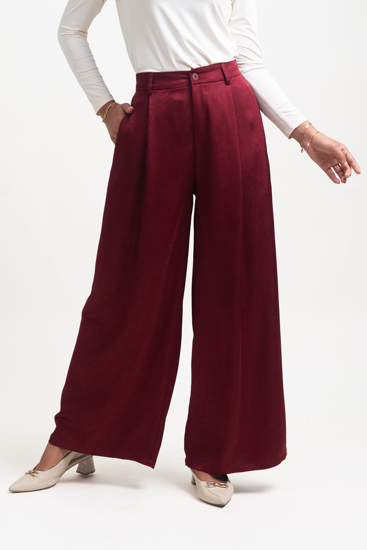 Florence Hand Crush Satin Pants