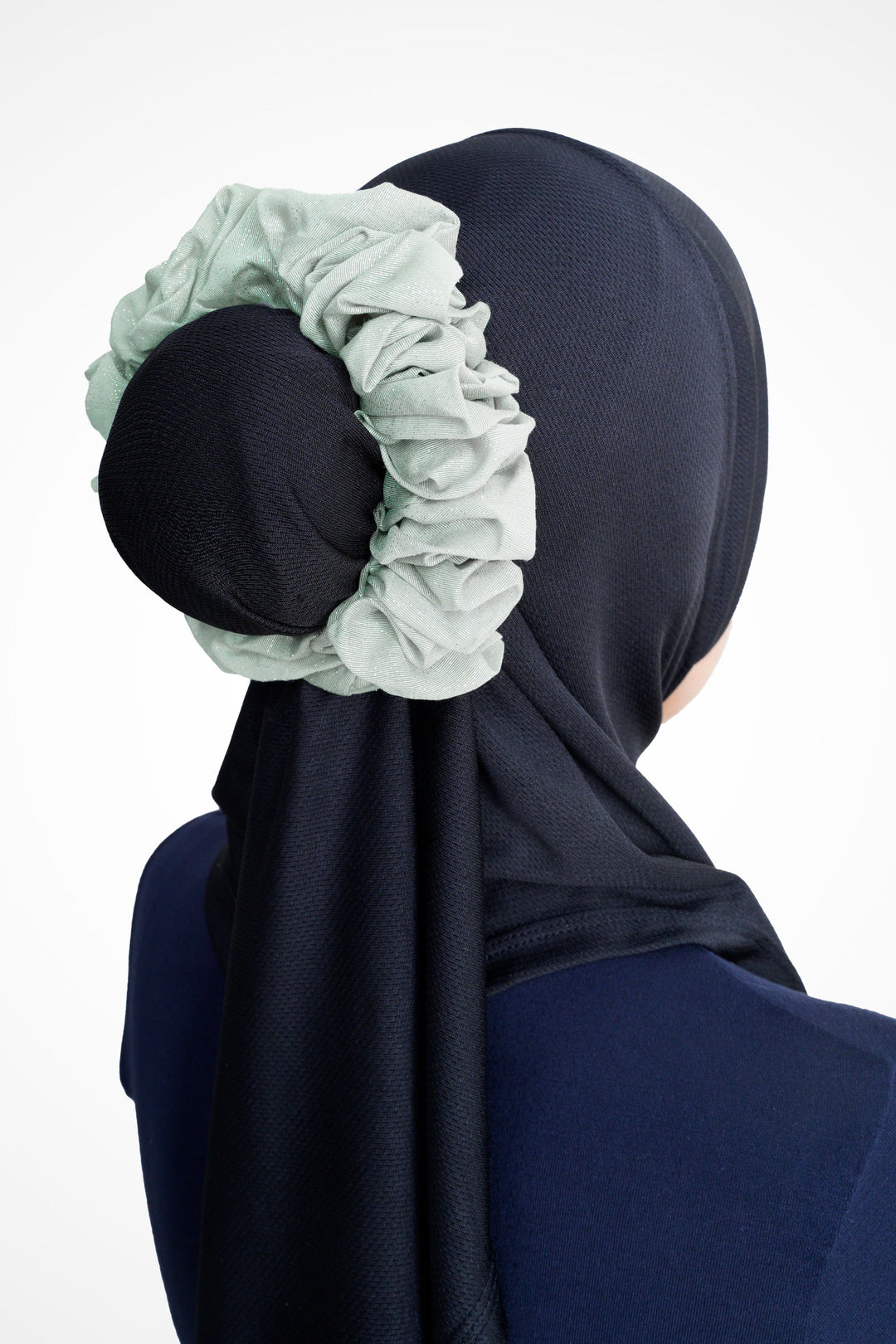 Sparkle Cotton Voile Scrunchies