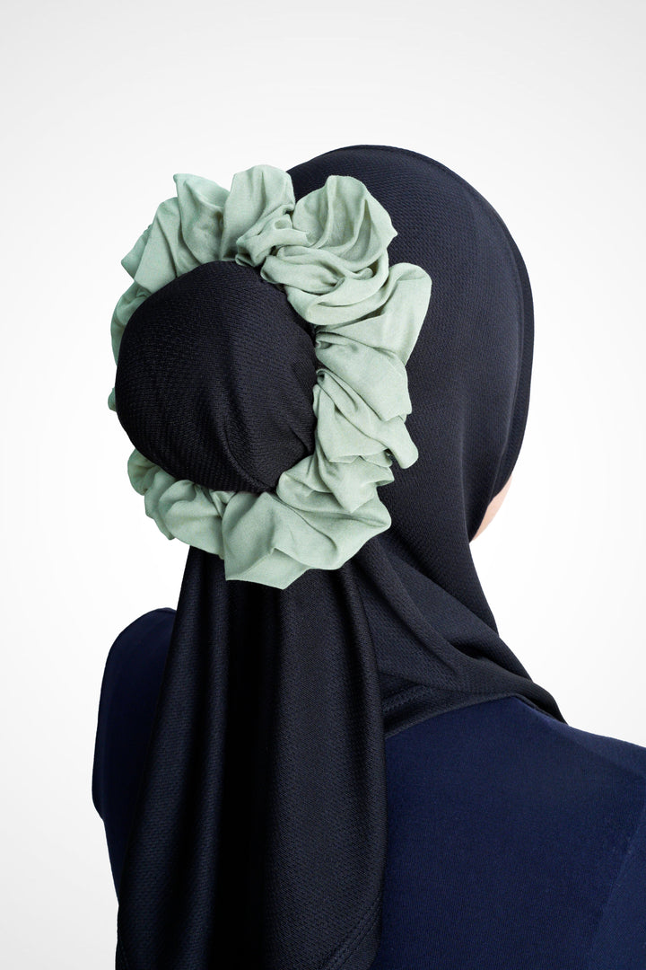 Plain Cotton Voile Scrunchies