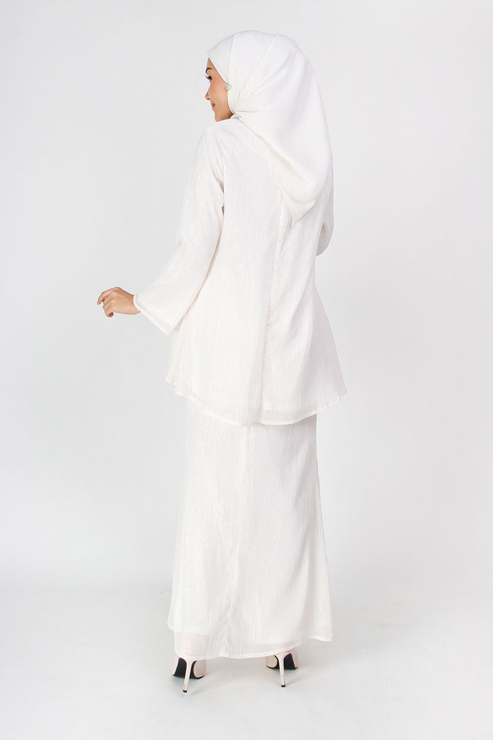 Aurora Kurung White