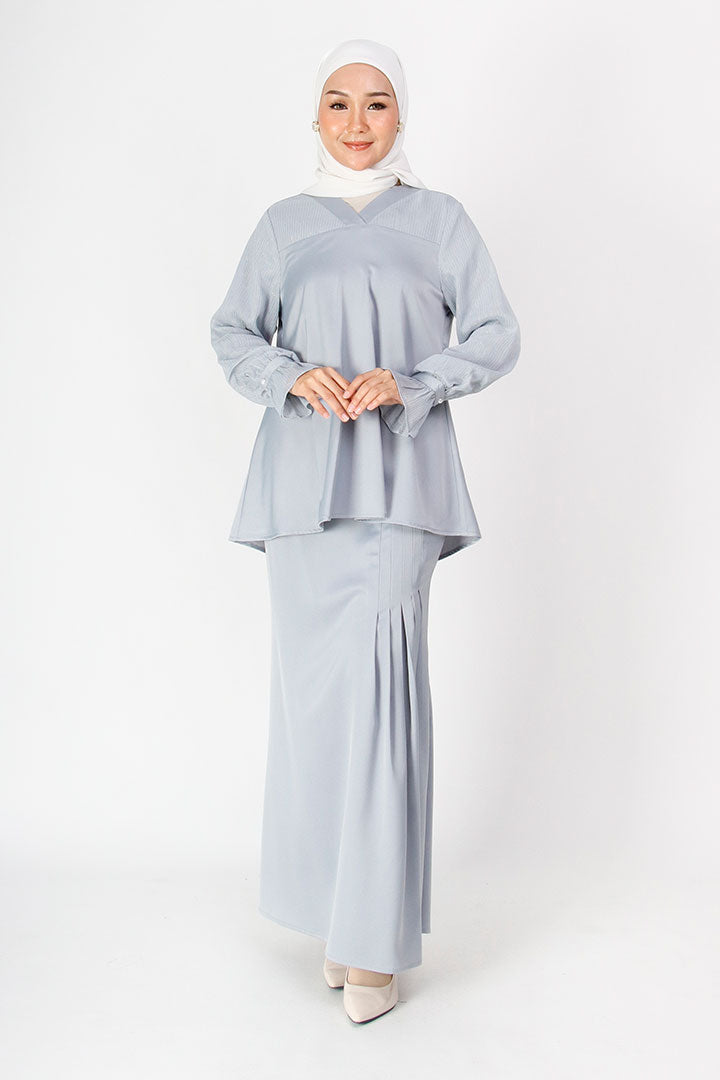 Ariel Kurung Grey