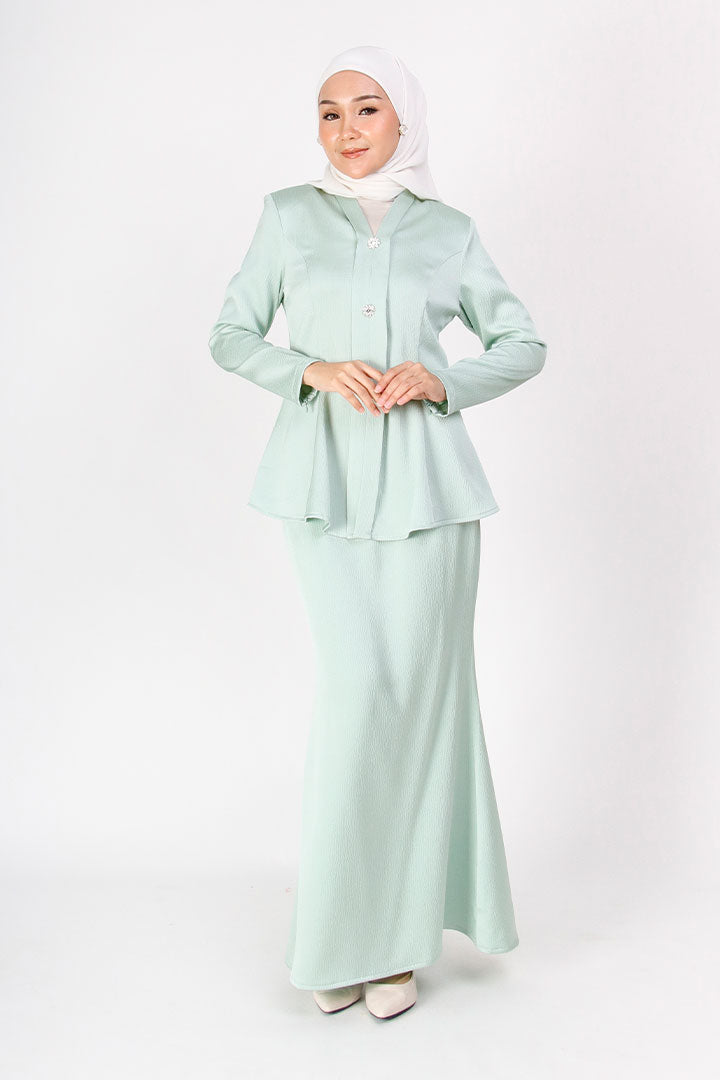 Puspita Kebaya Dusty Green