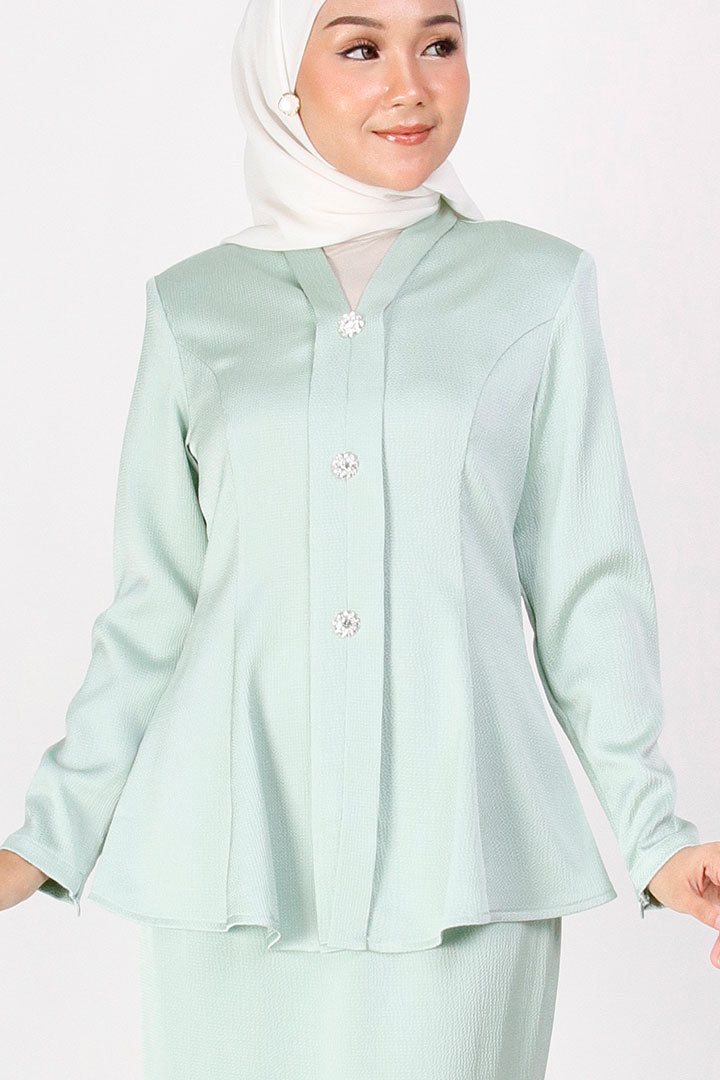 Puspita Kebaya Dusty Green