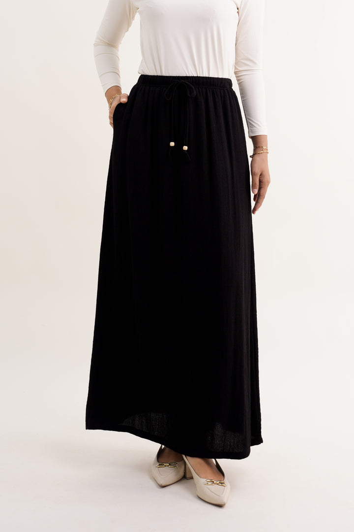 Joanna Linen Black