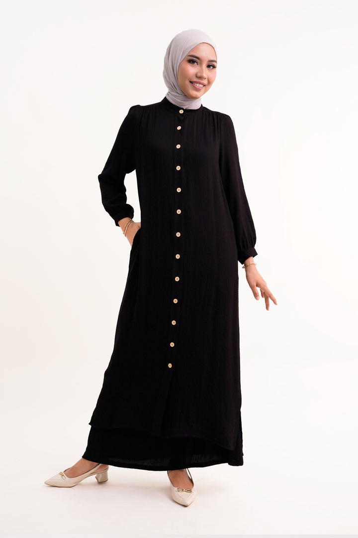 Joanna Linen Black