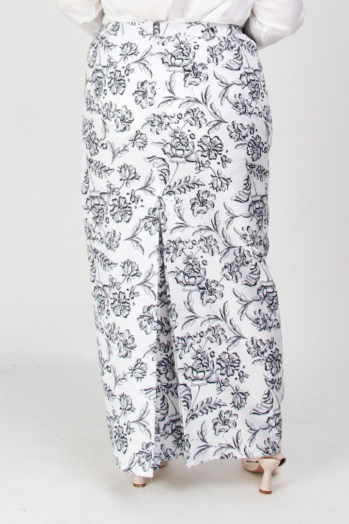 Rosa Plus Skirt White A