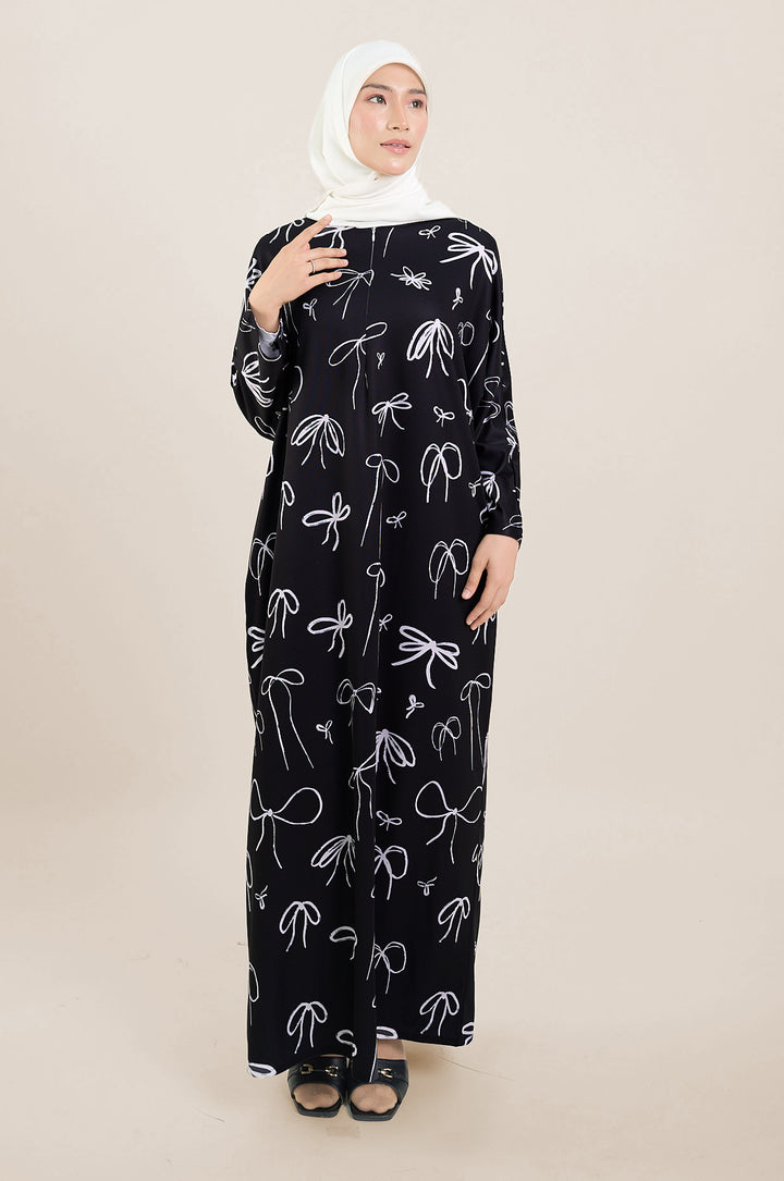 Kalisya Kaftan Black
