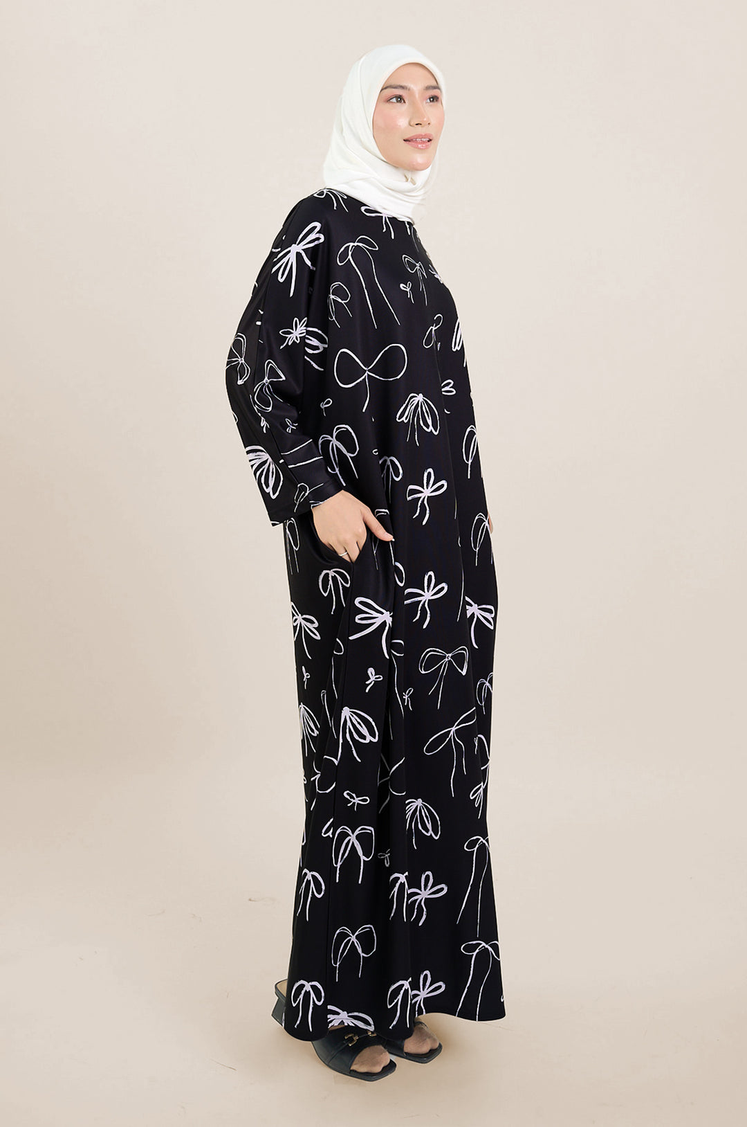 Kalisya Kaftan Black