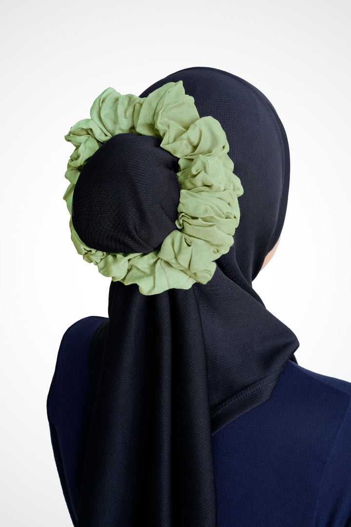 Plain Cotton Voile Scrunchies