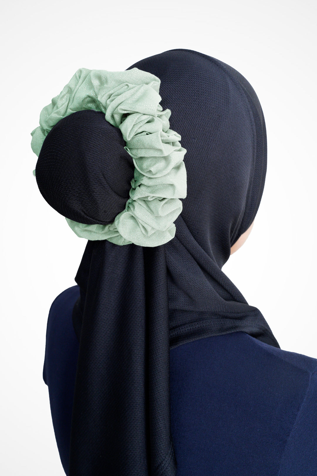 Sparkle Cotton Voile Scrunchies