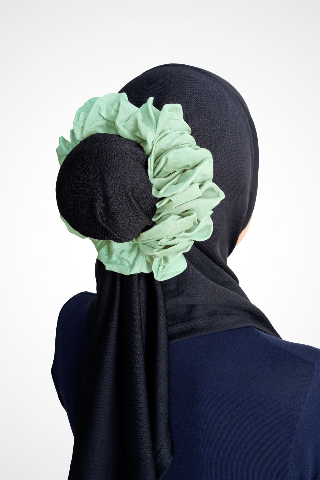 Plain Cotton Voile Scrunchies