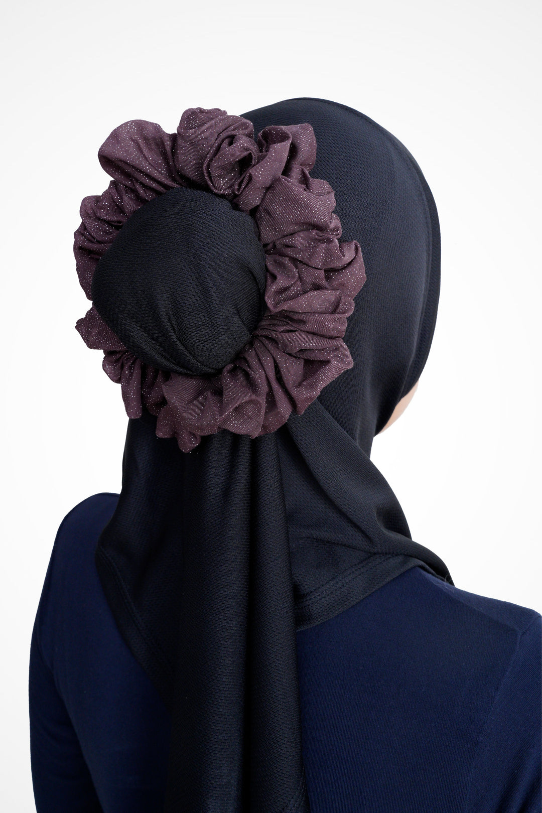 Sparkle Cotton Voile Scrunchies