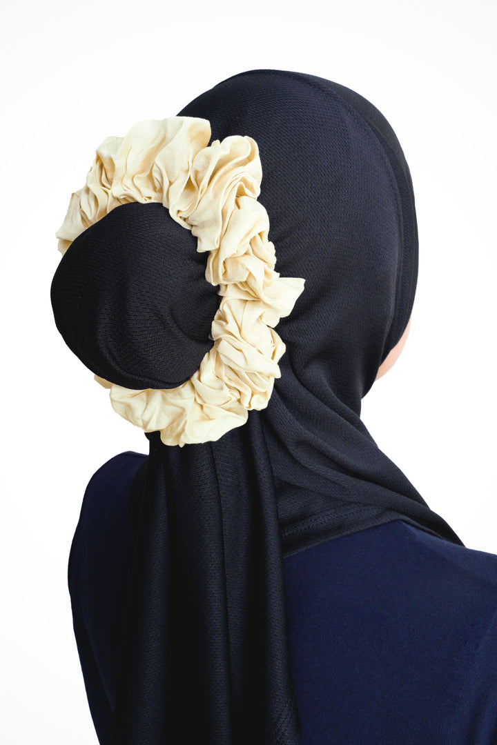 Plain Cotton Voile Scrunchies