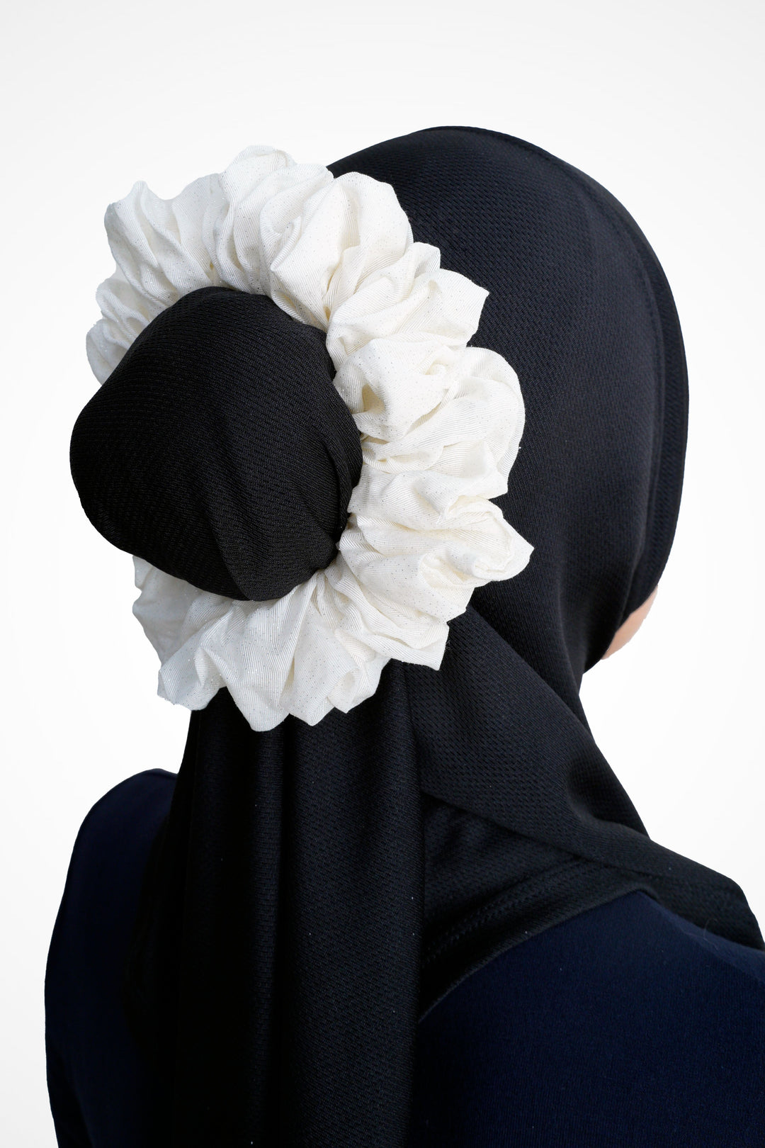 Sparkle Cotton Voile Scrunchies