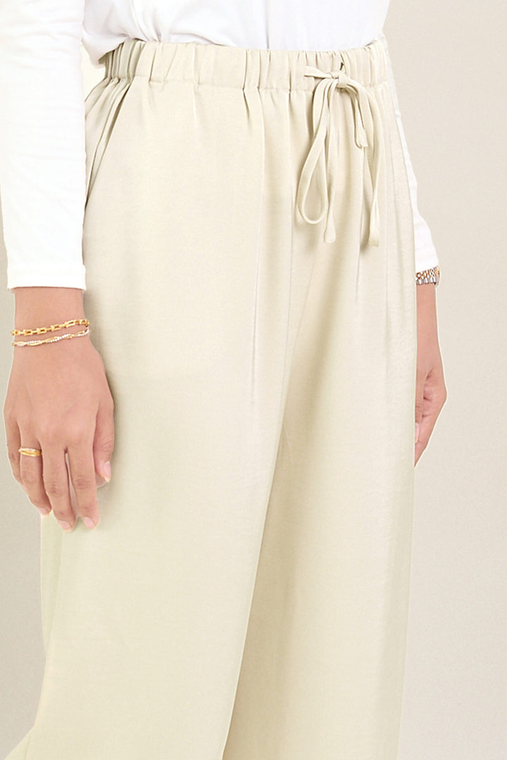 Stella Satin Pants Beige