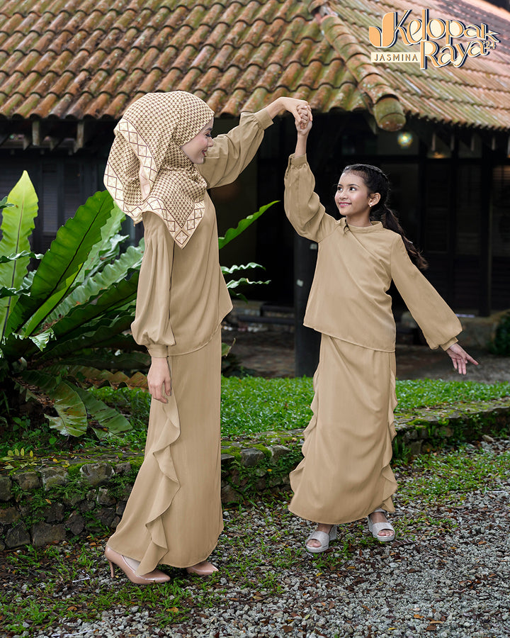 Pelita Kids Kurung Khaki