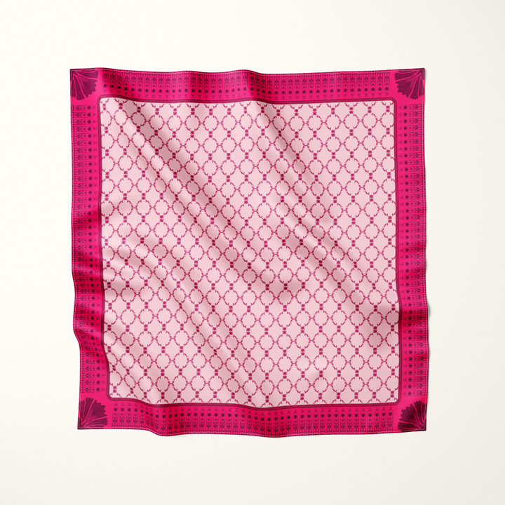 Aarya Korean Chiffon Printed Square