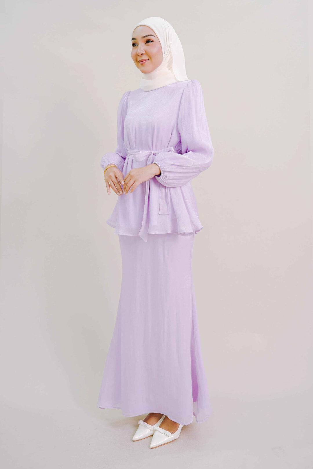 Thea Kurung in Lilac