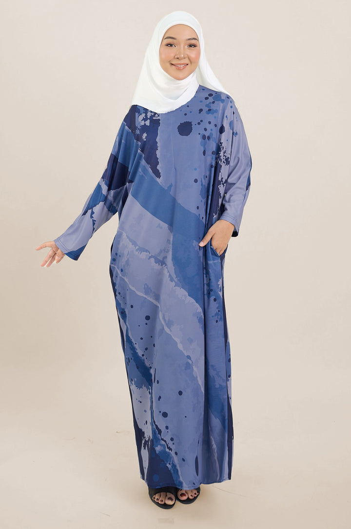 Rayya Kaftan Blue