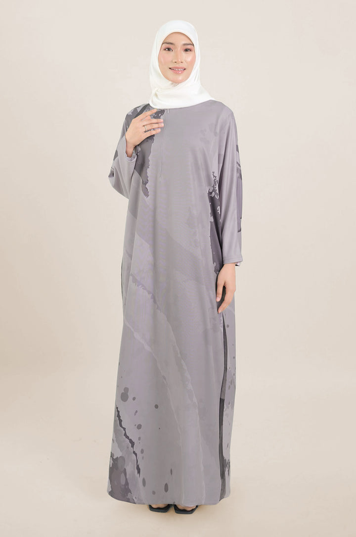 Rayya Kaftan Grey