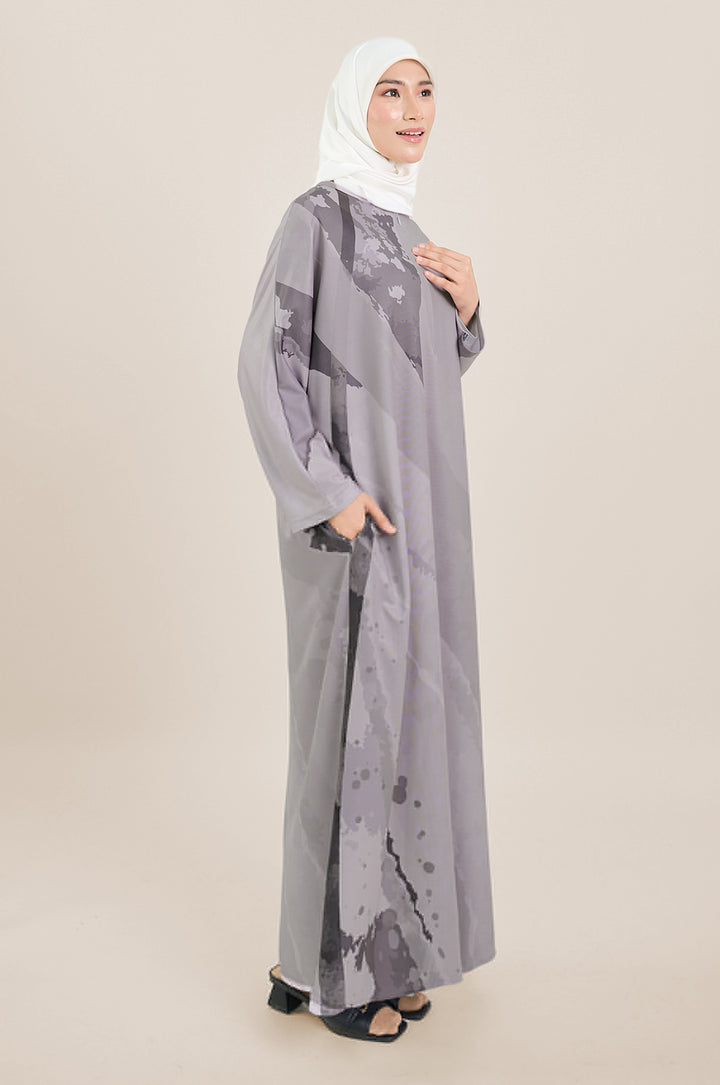 Rayya Kaftan Grey