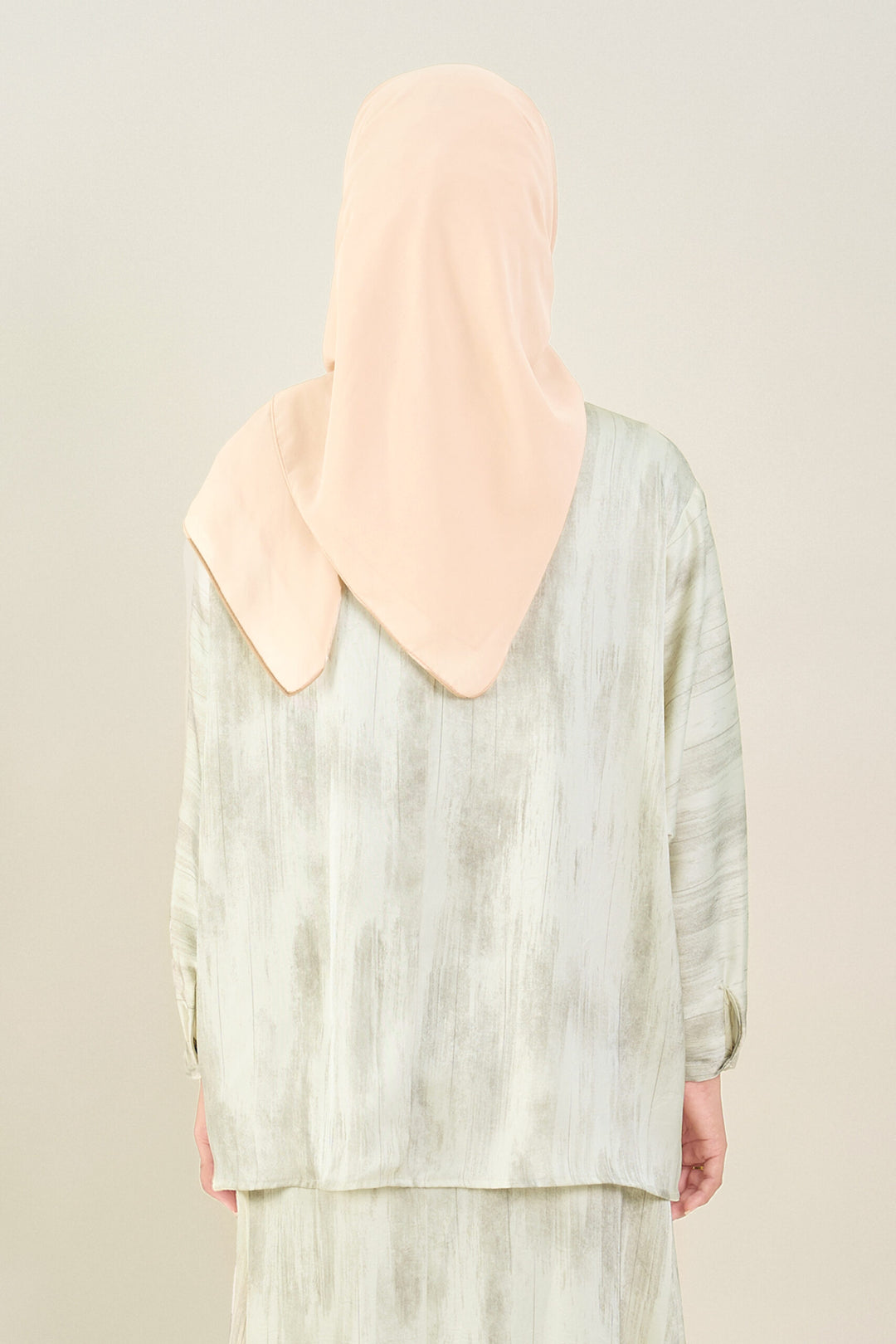 Renata Glitter Brushed Satin Shirt Ivory