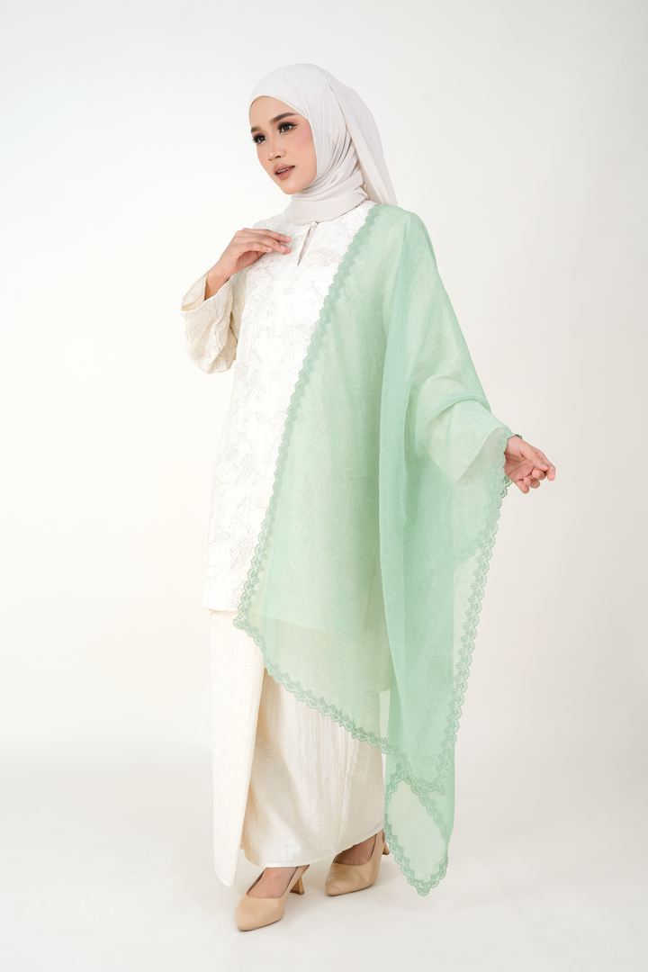 Yasira Selendang Embroidery