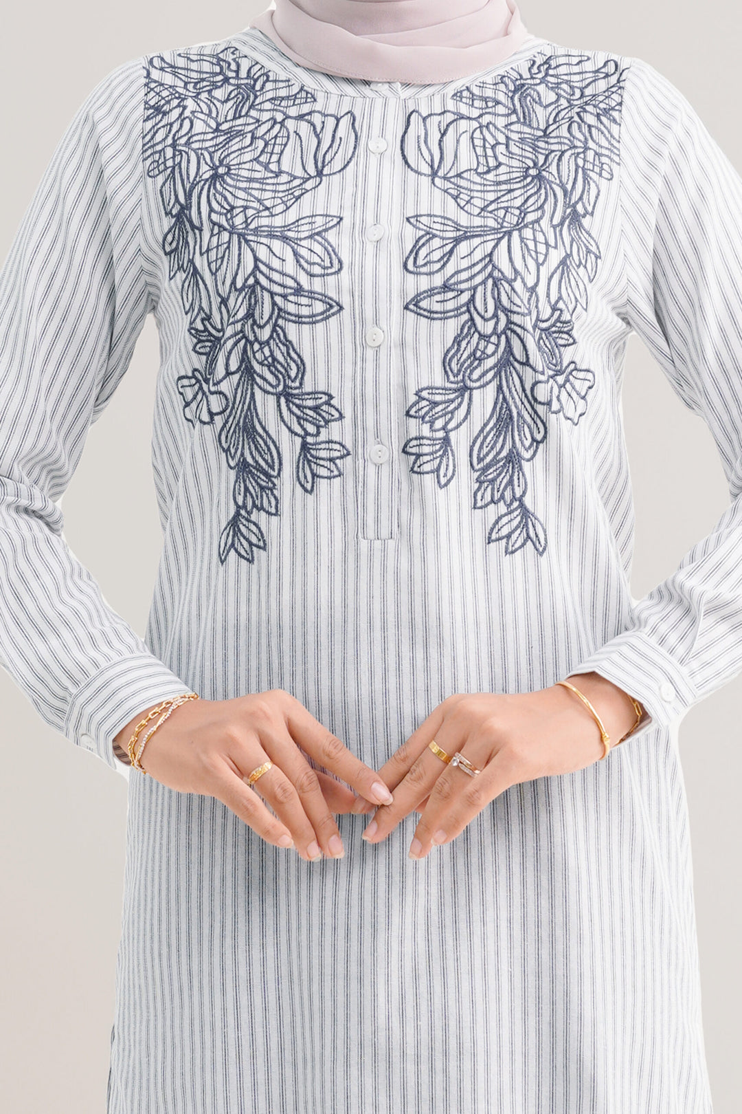 Seraphina Embroidered Blouse White