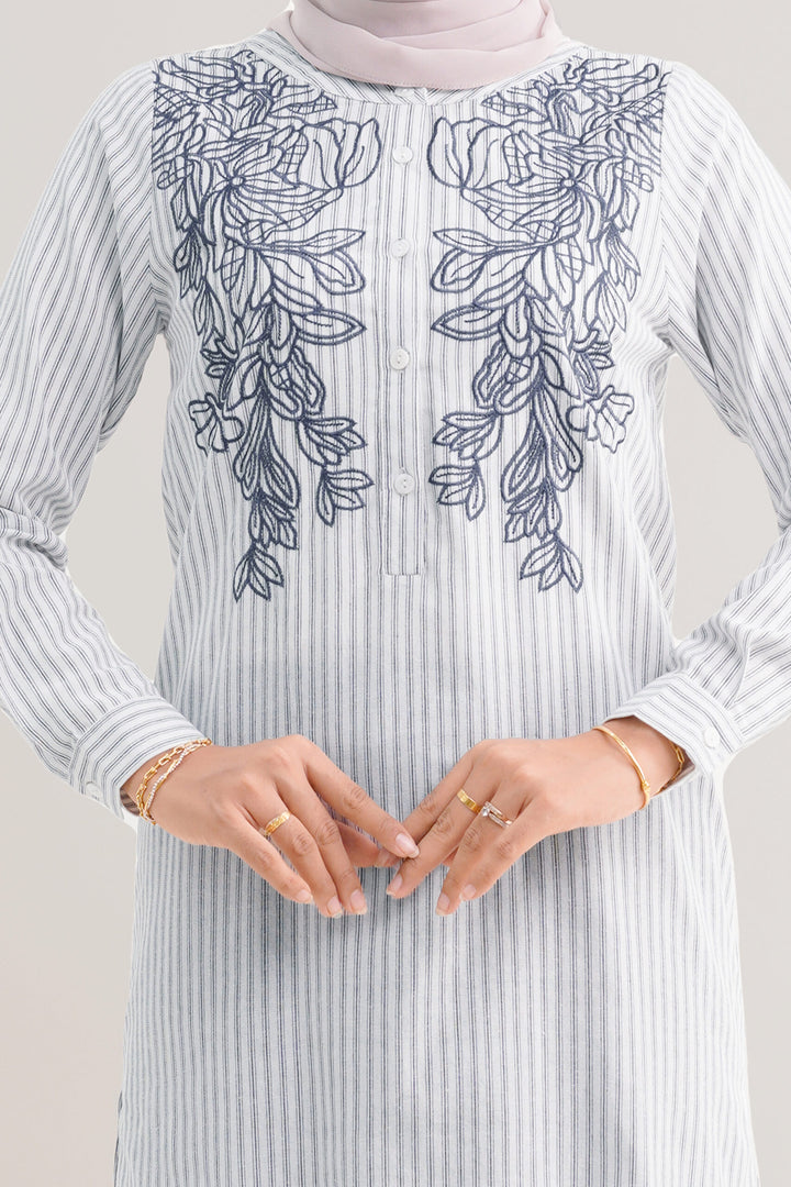 Seraphina Embroidered Blouse White