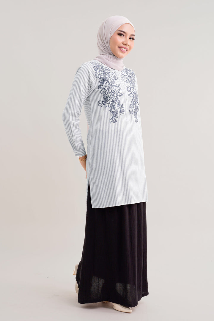 Seraphina Embroidered Blouse White