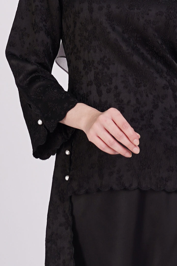 Seroja Kids Kurung Black