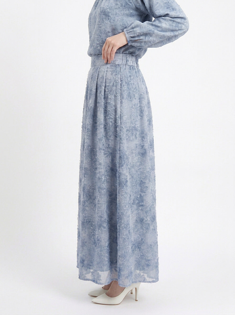 Erin Chiffon Embroidered Skirt