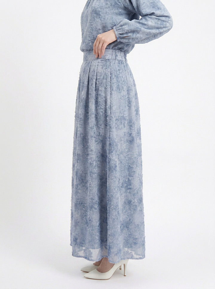 Erin Chiffon Embroidered Skirt